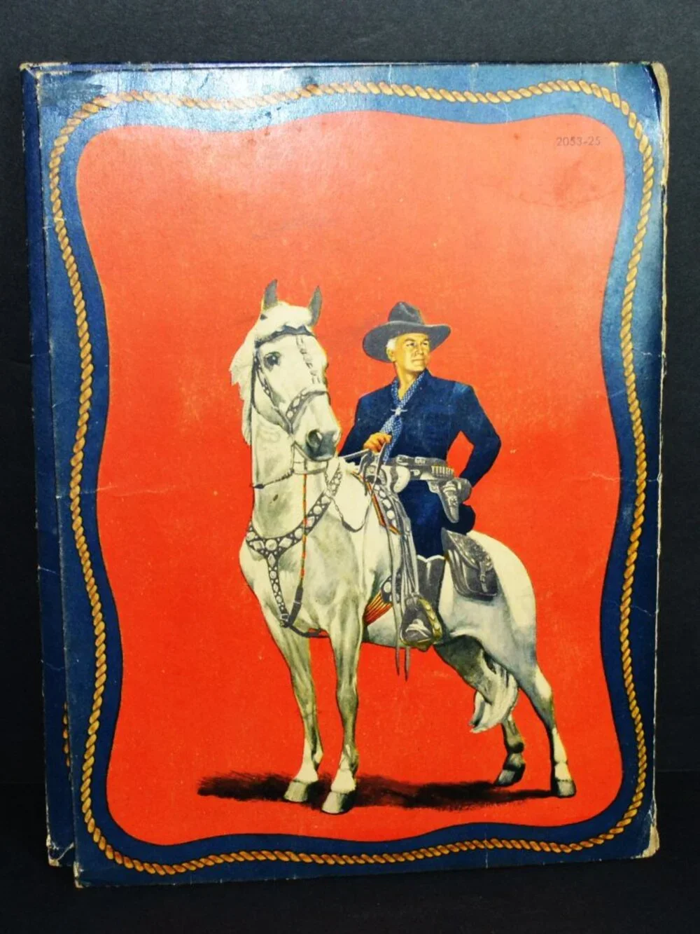 Vintage 1950s Whitman Publishing Hopalong Cassidy Papers Folder Stationary